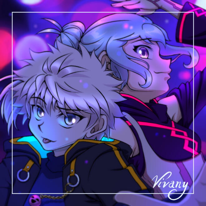 Killua and Haven - Cyber Society